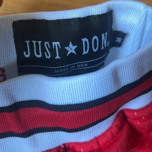 Chicago Bulls Just Don Basketball Shorts Size M - Picture 4 of 6
